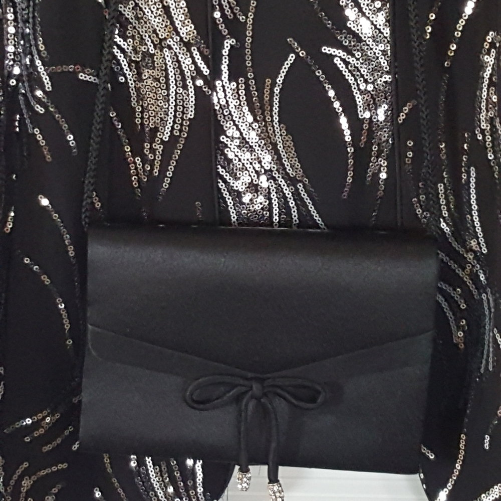 Clearance Black Evening Purse - Picture 4 of 4